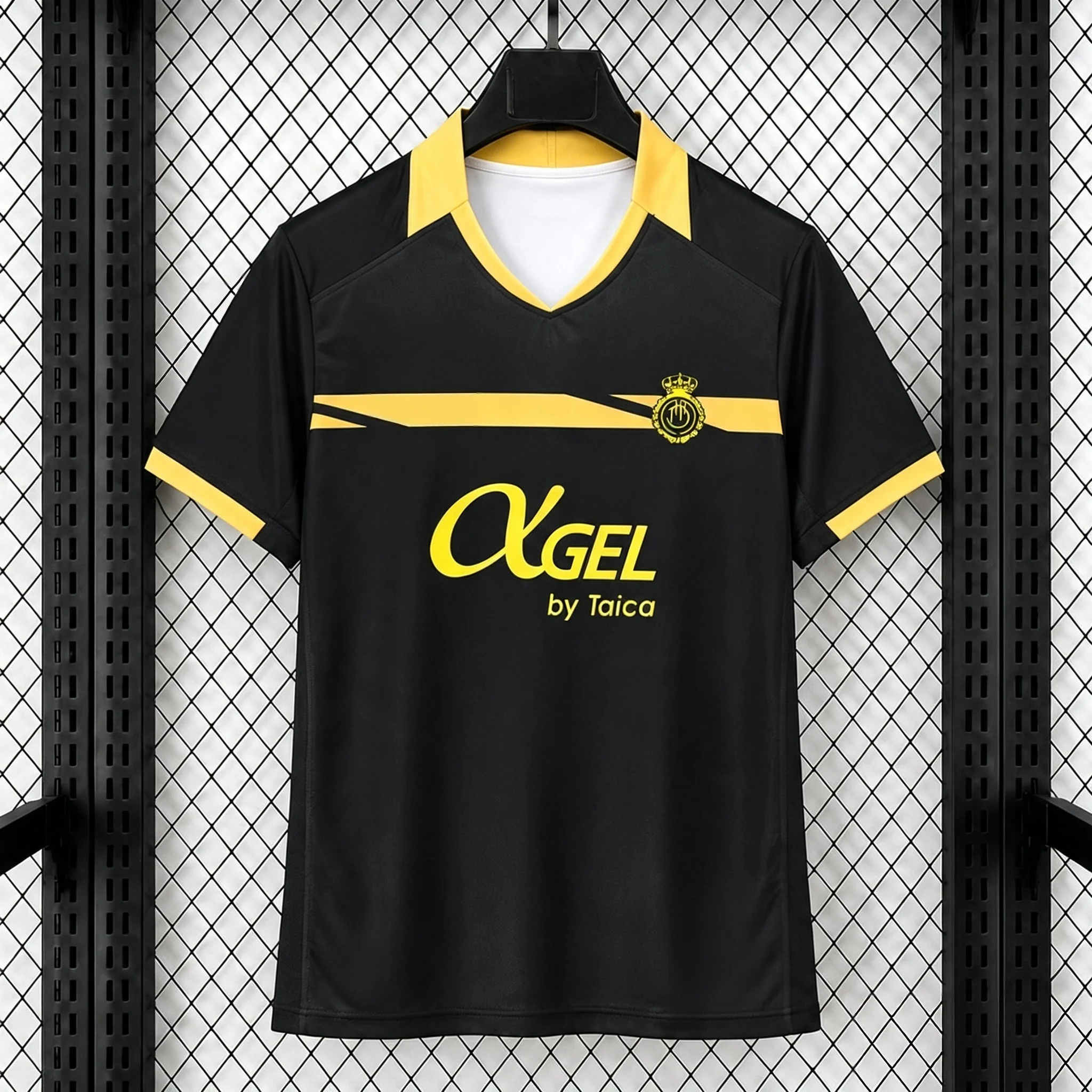 26-27 New Mallorca Football Jersey 3D Printed Quick Drying Sports Casual Men's Short Sleeved T-shirt Family Matching