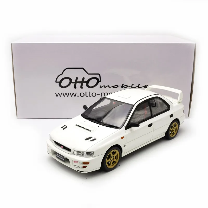 

OTTO 1:18 SUBARU WRX TYPE RASTI имитация модели автомобиля из смолы, праздничная подарочная игрушка для детей, коллекционное украшение для взрослых.