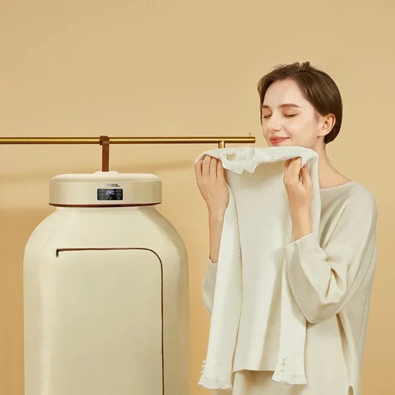 

Auto steam iron quick smart remote control wrinkle dresser uv ptc drying prefuming compact portable electric mini clothes dryer
