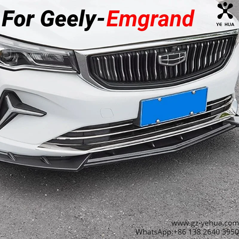 

For GEELY EMGRAND 2022-2025 Front Shovel Modification Small Surround Front Lip Coll Automobiles Parts Accesorios Para Auto Tools