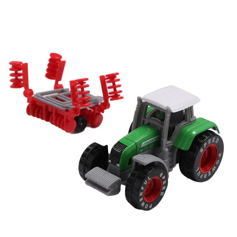 Plastic 1 st Educatief Speelgoed Legering Bulldozer Modellen Dump Truck Model Auto Speelgoed Techniek Auto Model Tractor Speelgoed Boer Voertuig