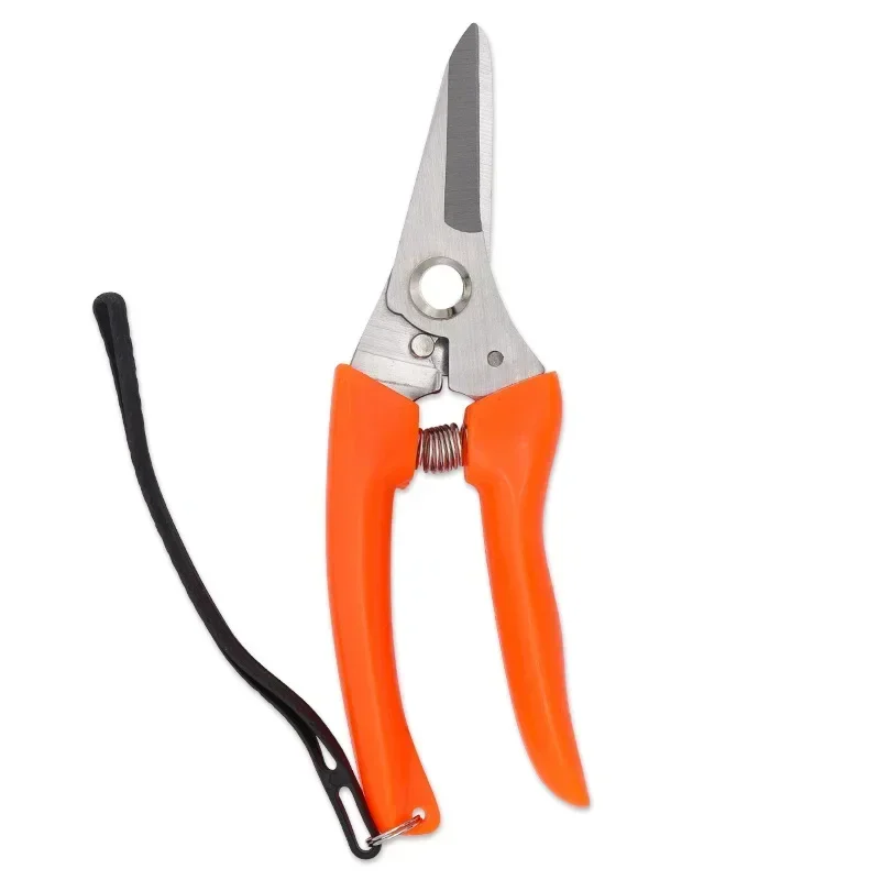 Stainless Steel Blade Tree Branch Repair Shear PVC Handle Clipper Gardens Blackening Pruning Scissor Hand Tools for Gardening