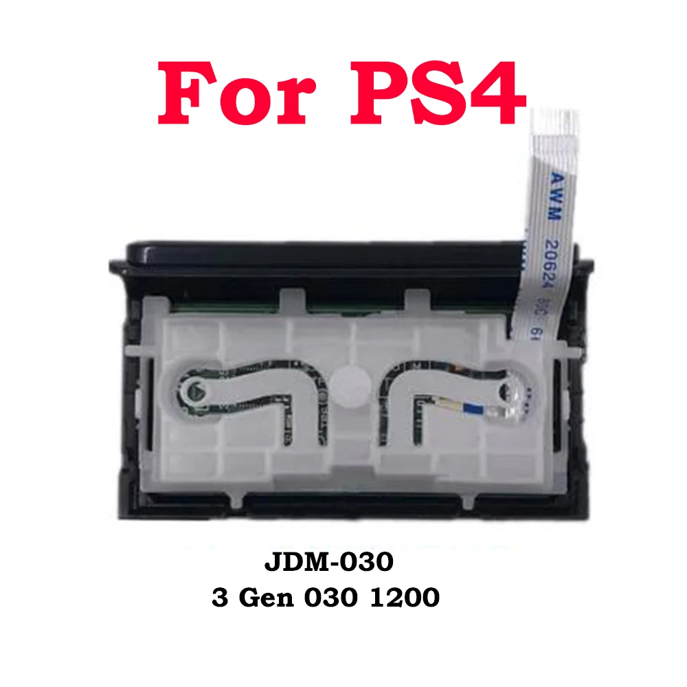 Joystick Controller ทัชแพดสําหรับ PS4 Slim Pro 4.0 5.0 CUH-1000/1100 JDM-030 JDS-040 Gamepad Touch Pad W/Flex Cable