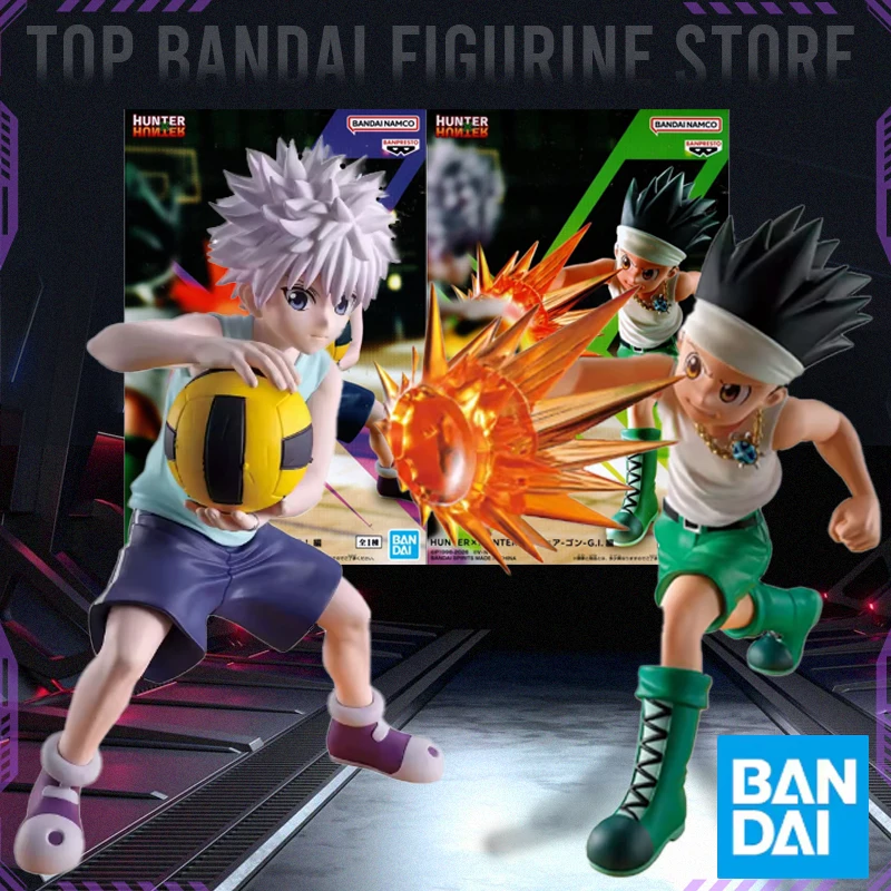 

Коллекционная фигурка BANDAI Hunter x Hunter: Килуа Золдечек, Гон, Хисока. Оригинальная модель, игрушка, подарок. В наличии.