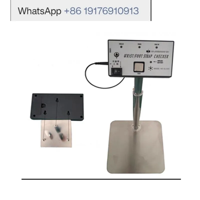 Single Foot Human Body Electrostatic Tester SL-033 Anti-Static Comprehensive Battery Model for Static Electricity Measurement