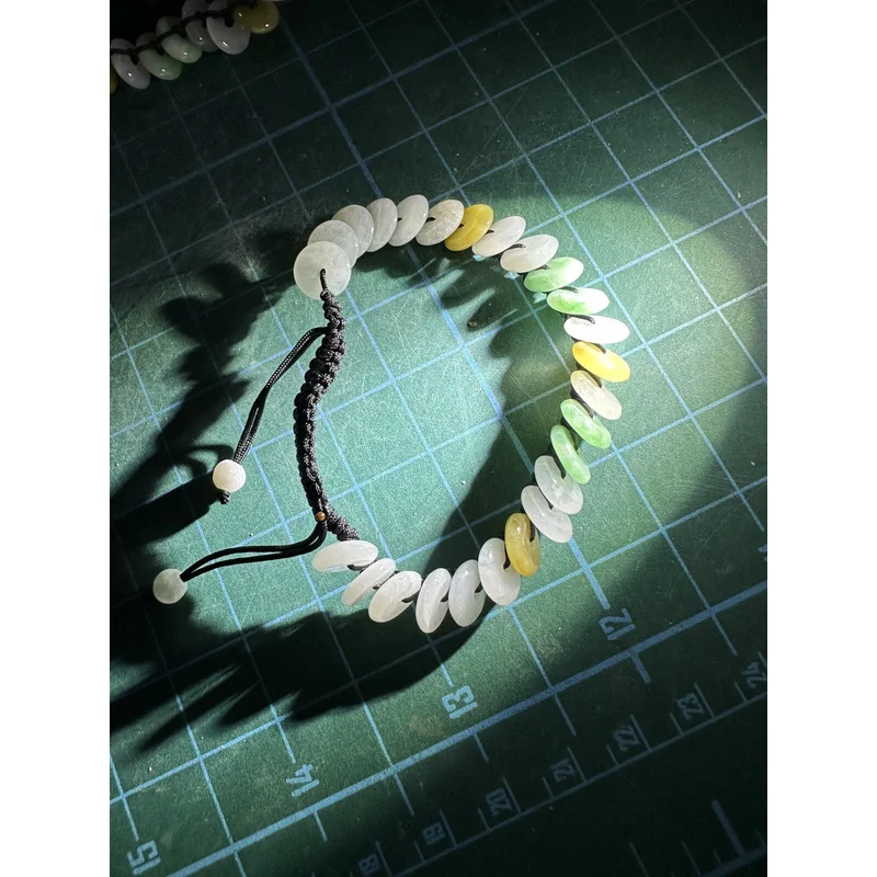 

Burmese jade bracelet