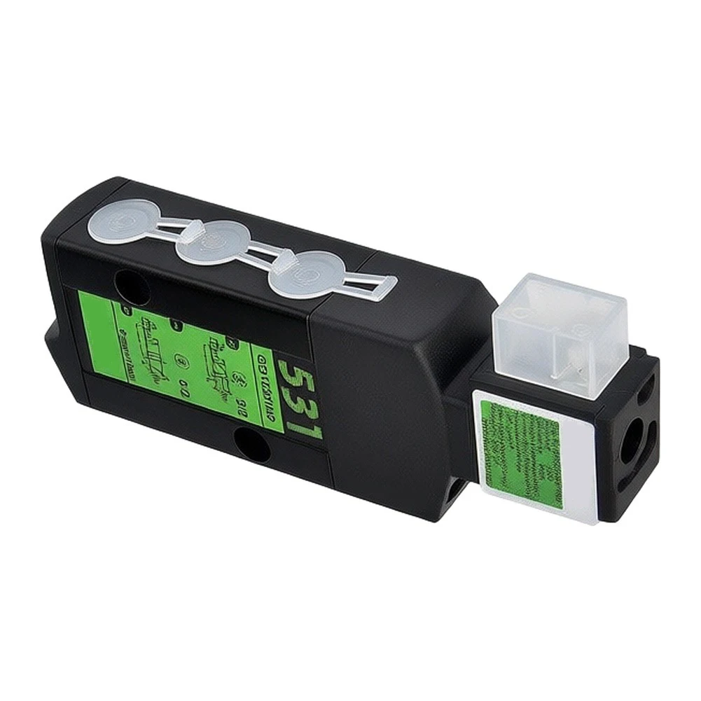 SCG531C001MS SCG531C017MS DC24V 5 2 Way Solenoid Valve DN6 Aluminum Alloy Pneumatic Control Valve for Automation Systems