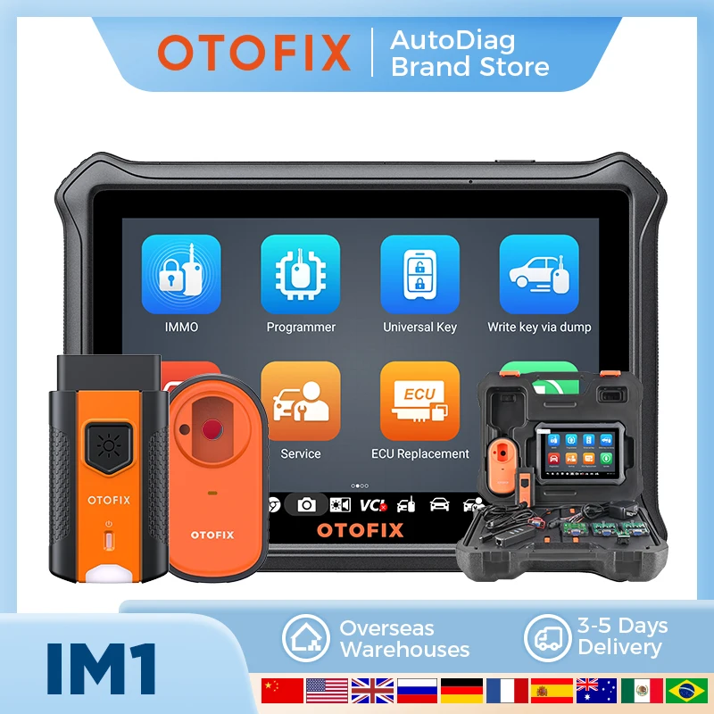 OTOFIX IM1 Car Key Programming Tool All System Diagnostic Scan Tool Auto Key Programmer IMMO Function Car Key Tool