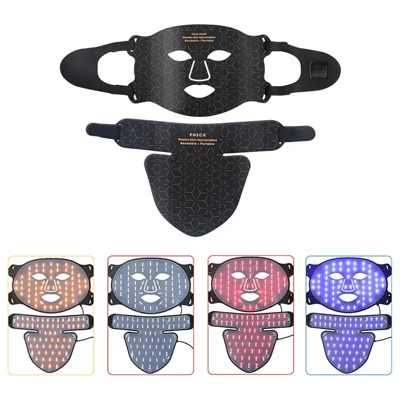 2026 Pdt Led facial mask machine Photon facial therapeutic apparatus 7-color phototherapy beauty equipment