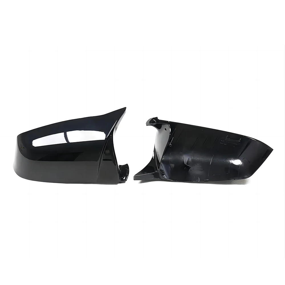 Rearview Side Mirror Covers Cap For BMW F10 Pre LCI F01 F02 5 7 GT Series M Style ABS Glossy Black Casing Shell