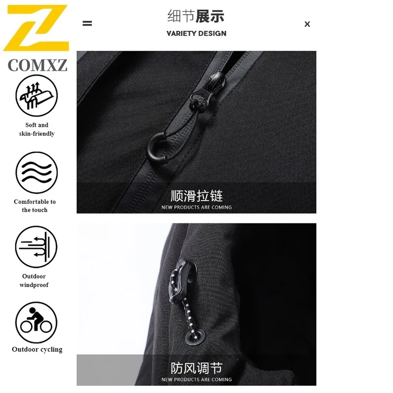 "EiAO سترة واقية من الجرافين ساخنة الرجال مقنعين الشتاء سترة مقاوم للماء يندبروف الحرارية معطف في الهواء الطلق للتخييم الصيد 2025 #5