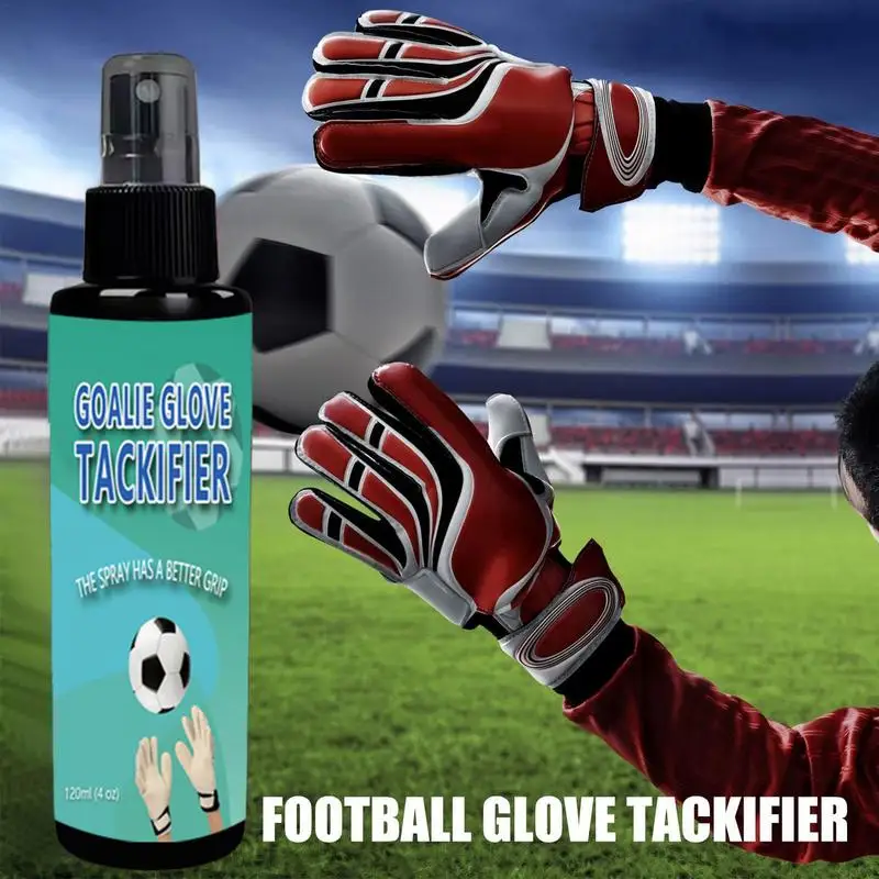 Sticky Spray For Gloves 100ml Football Gloves Sticky Grip Spray Multi-Purpose Anti-Slip Liquid For Basketball Golf Boxing