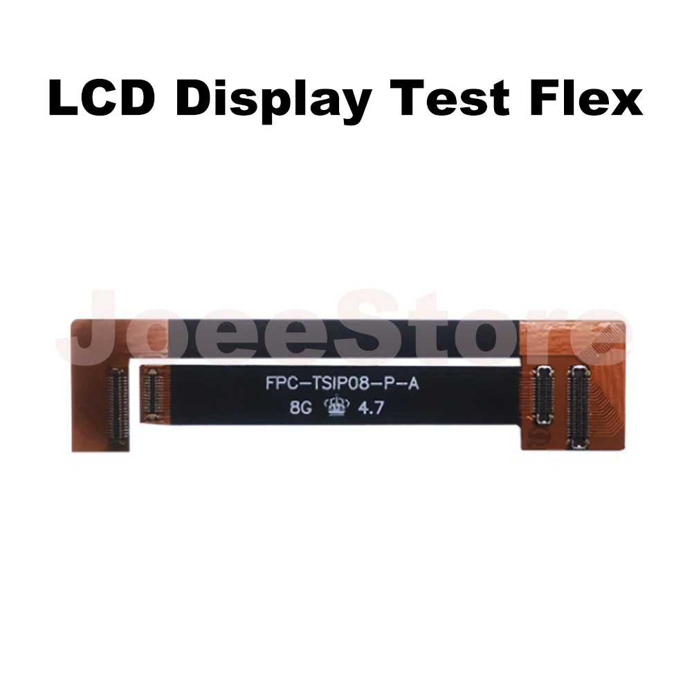 LCD Display Test Flex Cable For Iphone 14 13 12 11 Pro XS Max Mini X XR 7 8 Plus 3D Touch Screen Digitizer Extension Tester Flex