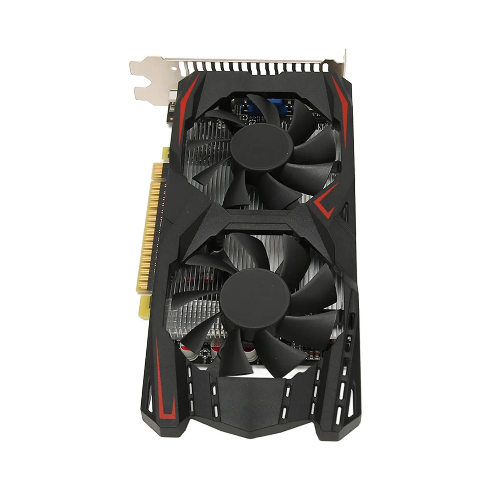Scheda grafica a doppia ventola ad alte prestazioni 4 GB GDDR5 128 bit Raffreddamento rapido Chip della scheda grafica per videogiochi a basso rumore per PC desktop