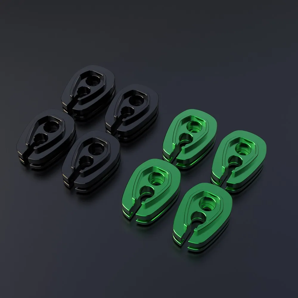 

Motorcycle Blinker Stalk Elimination Kit For Kawasaki KLR650 KLR 650 2008-2017 2018 Adapter Plate Turn Signal Spacers Adapters