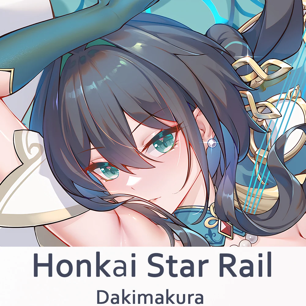 

Honkai Star Rail Ruan mei Dakimakura 2WAY Hugging Body Pillow Case Anime Game Pillow Cushion Cover Xmas Gifts