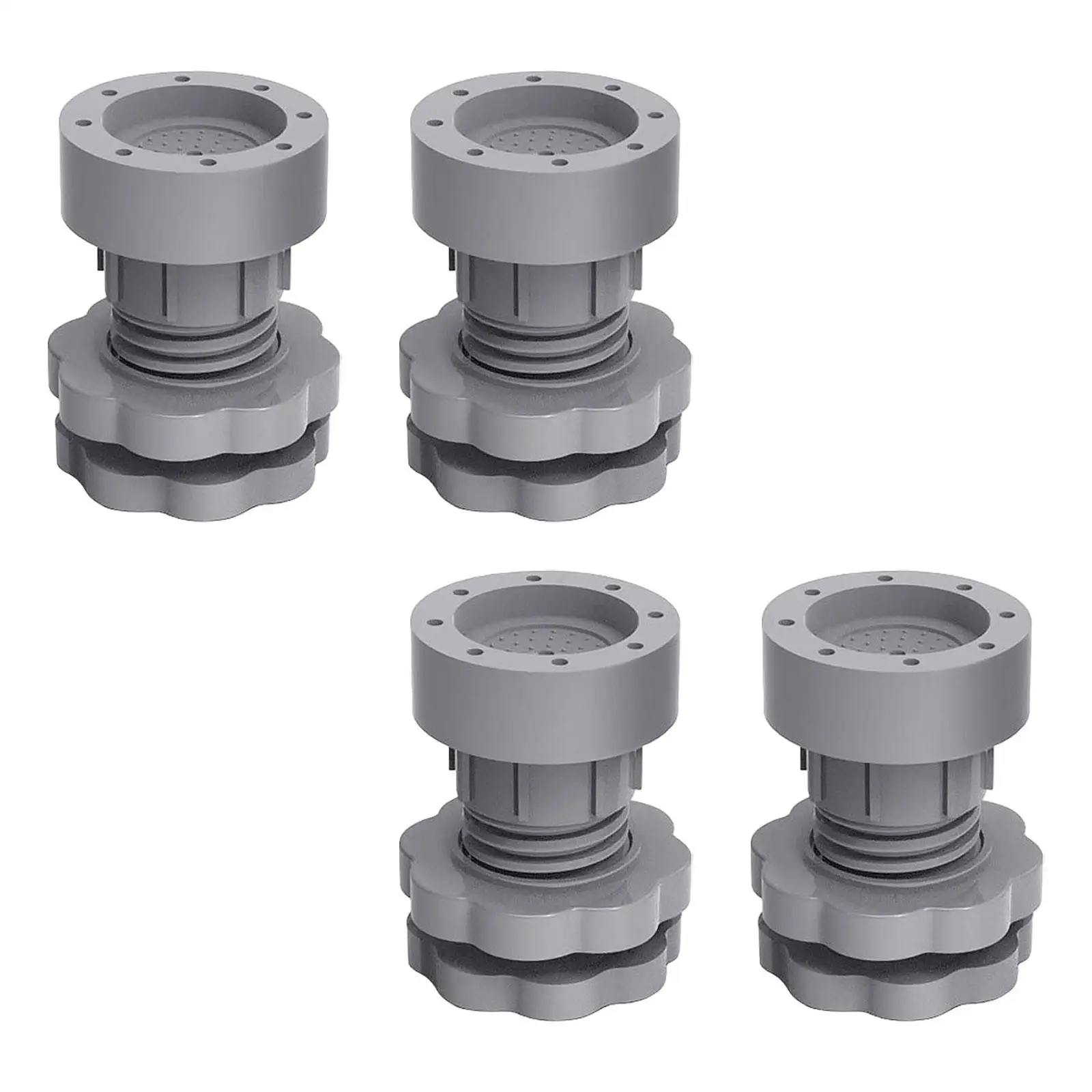 4Pcs Washing Machine Foot Pads Support Leveling Anti Vibration Pads for Home