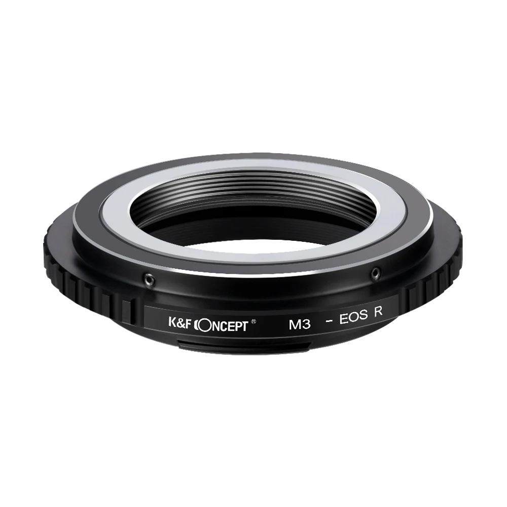 K&F Concept Lens Adapter for Leica M39 Lenses to Canon EOS R Mount Series Mirrorless Camera Body Non-SLR Accessories Replacement