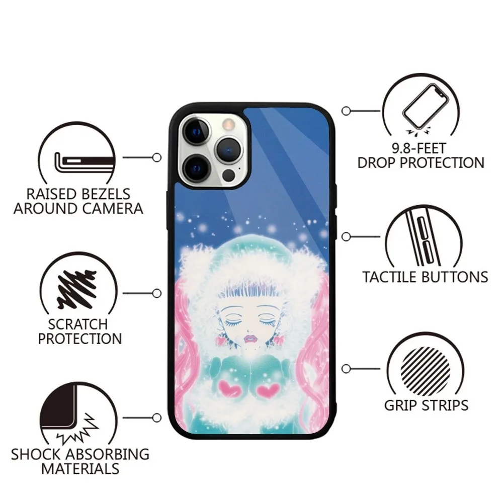 Paradise Kiss Miwako Phone Case For iPhone 15,14,13,12,11,Plus,Pro,Max Mini Magsafe Magnetic Wireless Charging