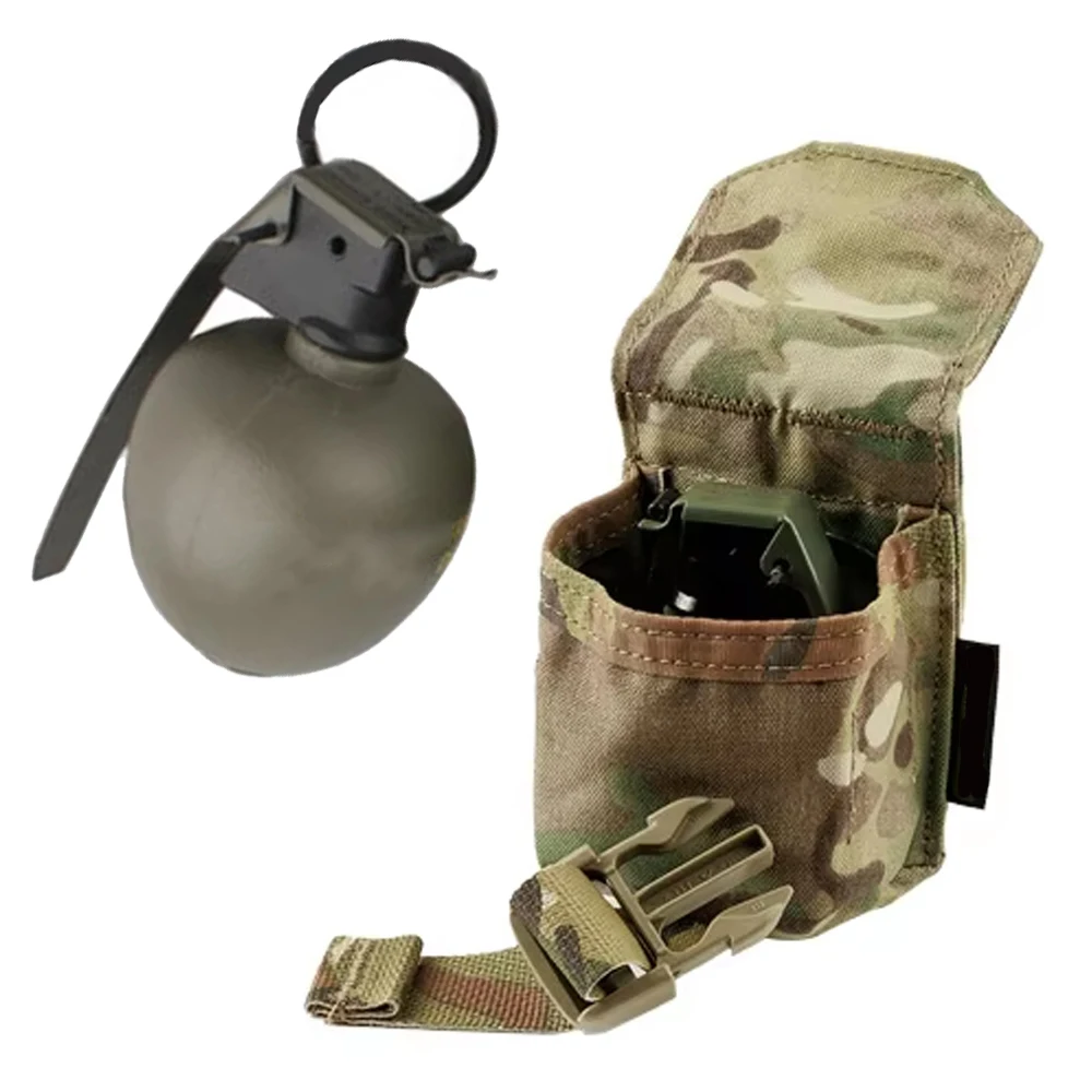 

Tactical Molle Grenade Pouch For M6 M33 M69 Frag Small GP Tool Bag Compact Utility Fanny Mini Pack Airsoft Belt Accessories Gear