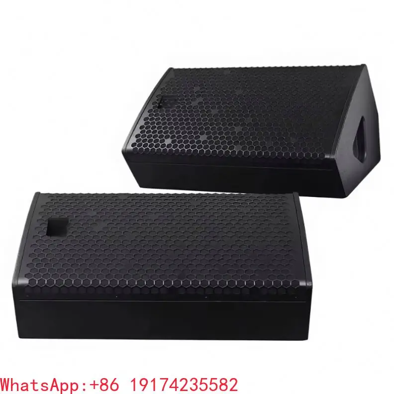 2-channel 15 Inch Wood Metal Professional Large-scale Performance Stage Reverse Sound Wedding Bar 600W High-Power Monitor