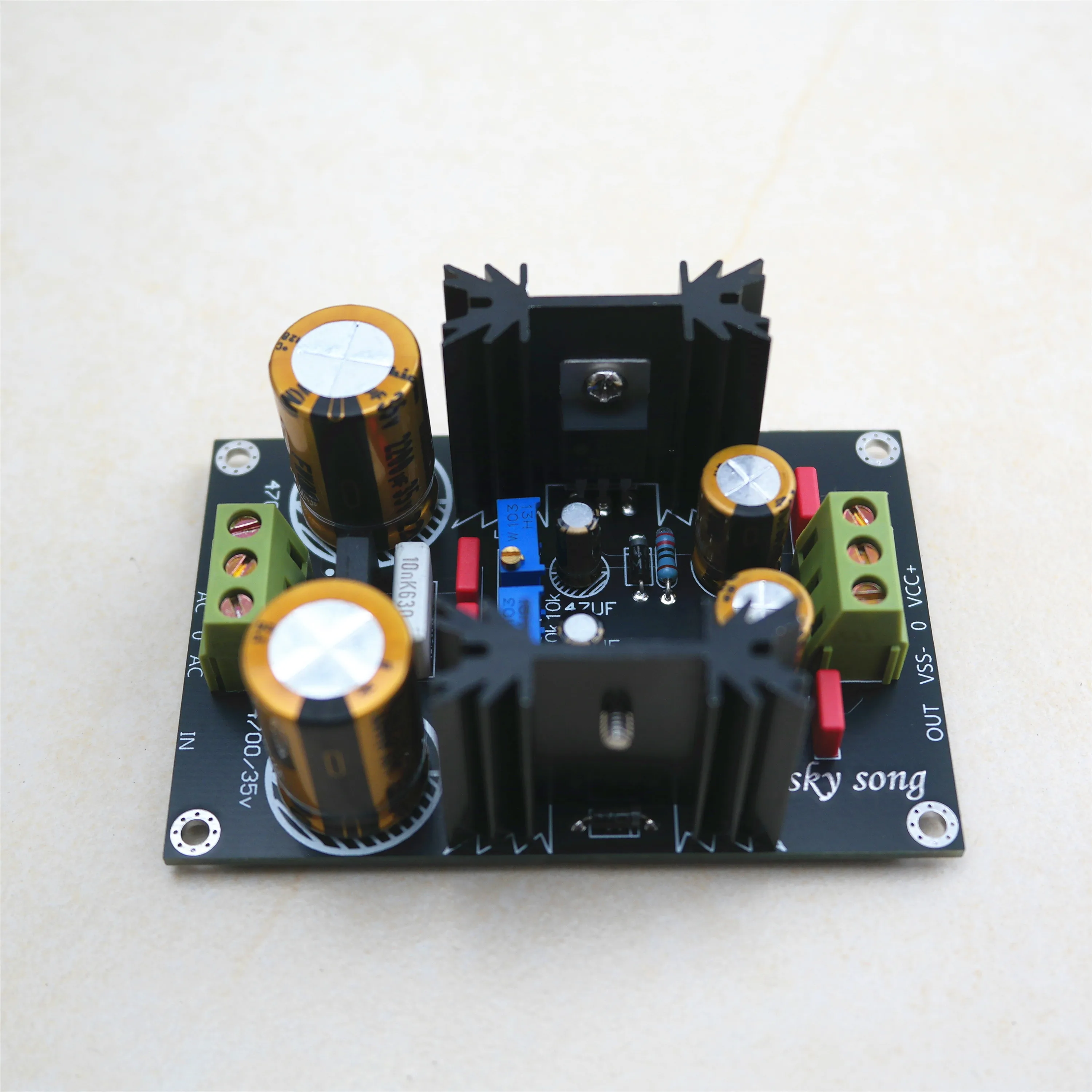 Регулируемый Фильтр LM317 LM337 стабилизированная плата питания DAC Pre stage