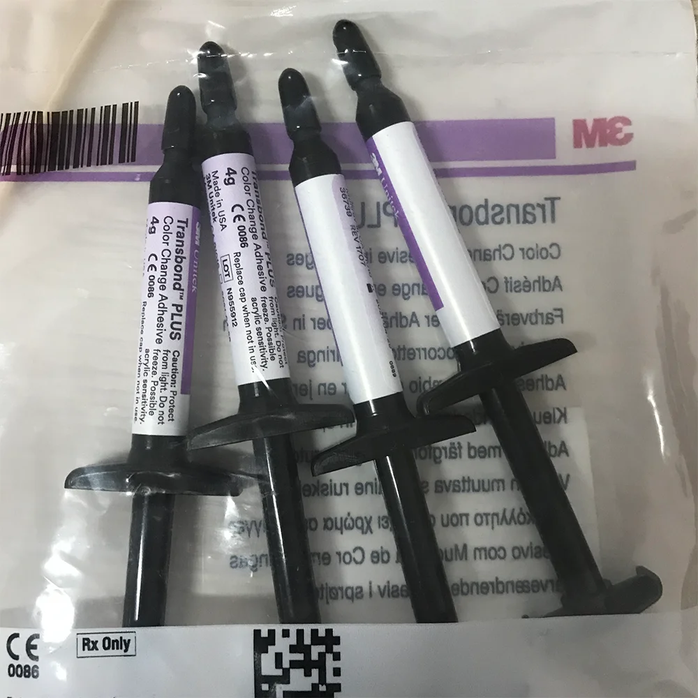 712-103 3M Orthodontic Light Curing Adhesive Composite Resin Transbond XT Adhesive Primer Kit plus Orthodontic Glue Color Change