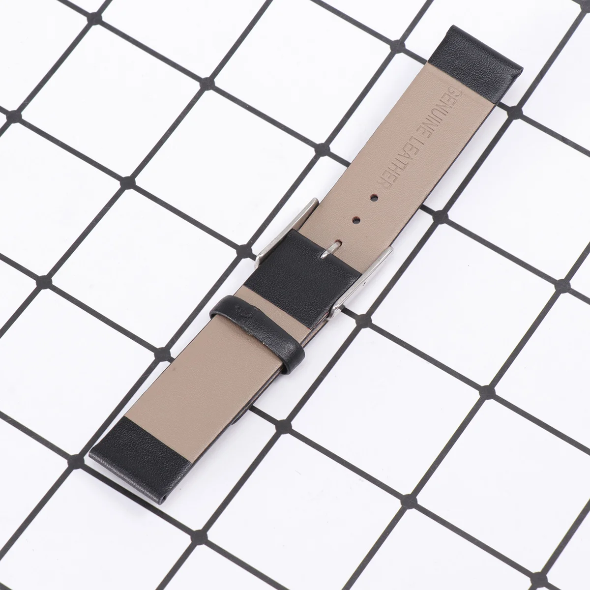 

Watch Strap Black 20mm Premium Waterproof Soft Comfortable Replacement Band Stylish Fashion Watch Strap Suitable for Men