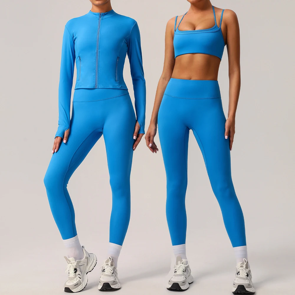 

Комплект для йоги, спортивные костюмы из 2 предметов, спортивный комплект, женская спортивная одежда, тренировочная одежда, спортивные леггинсы, бюстгальтер для фитнеса, укороченный топ, спортивные костюмы с длинными рукавами