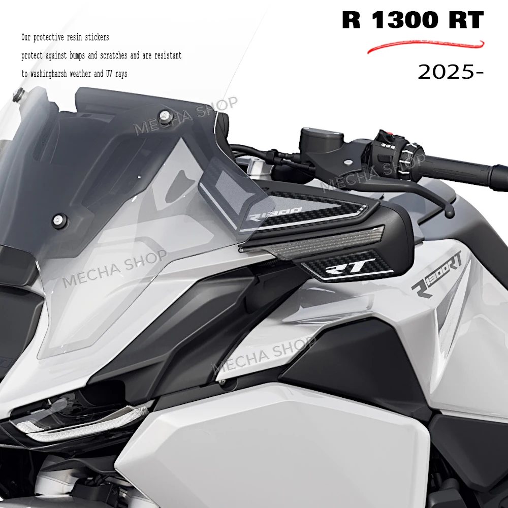New R1300RT 2025 Accessories Handguard Protection Turn Signal Fairing 3D Sticker Kit For R 1300 RT
