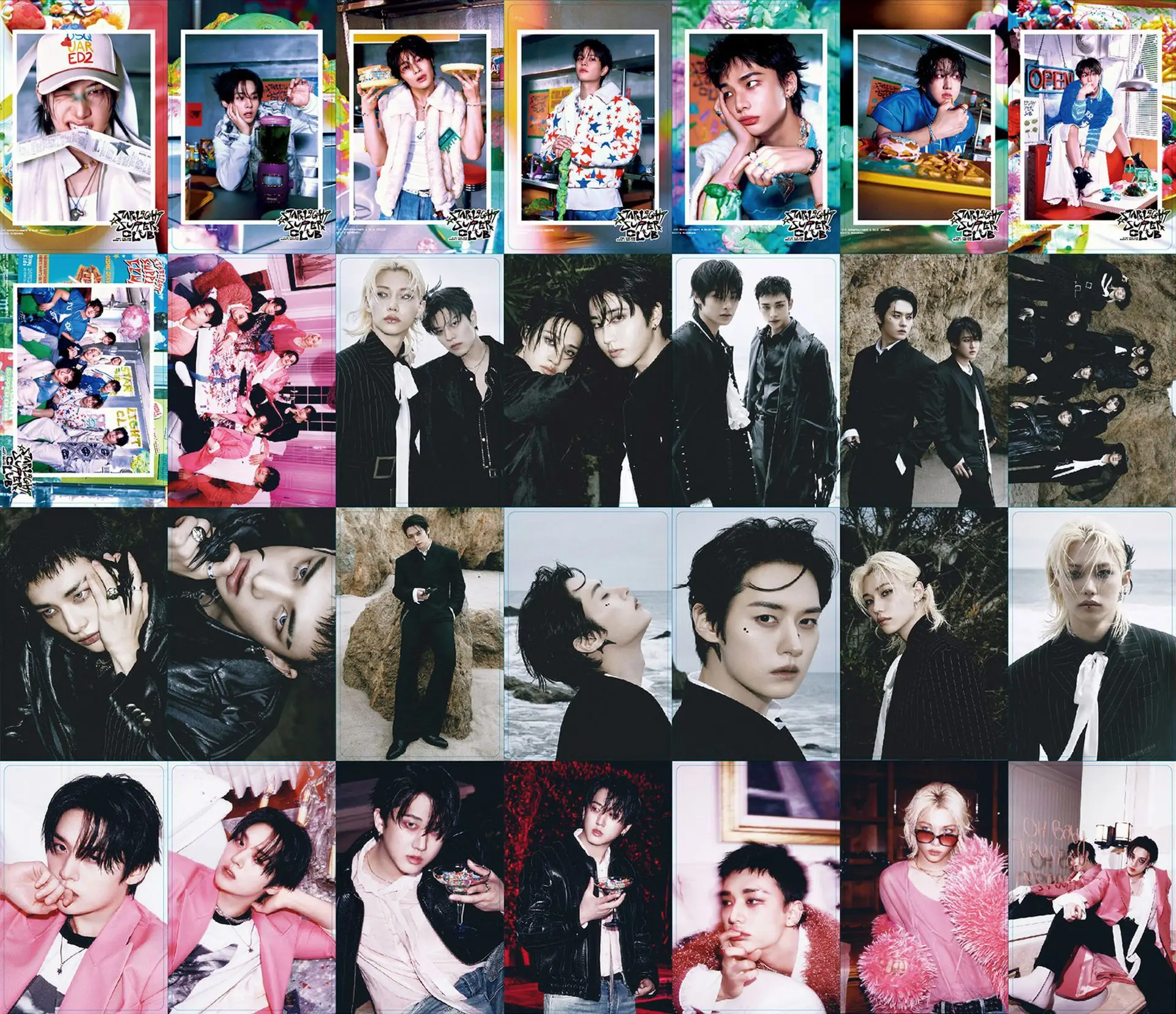 55 قطعة ألبوم صغير للأطفال الضالة DO IT LOMO بطاقات جديدة لضائع المشاهير Kpop مجموعة مراوح SKZOO هدية Huang Xuanchen STAY فقط #5