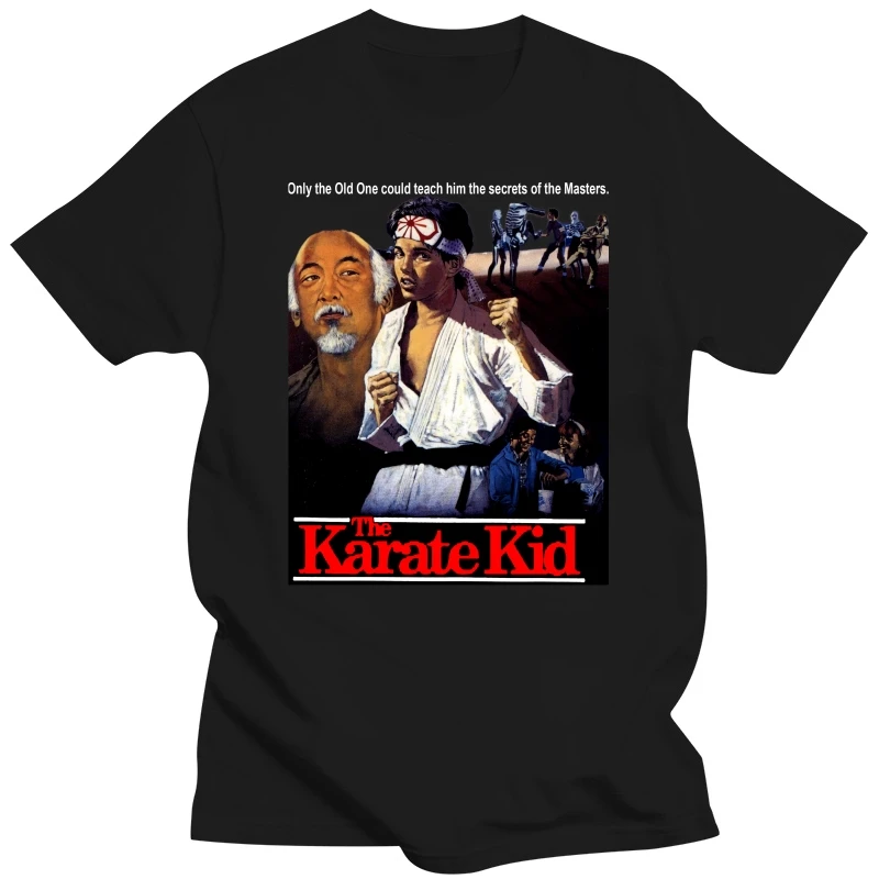 The Karate Kid V15 T-Shirt Blue Poster All Sizes S...5Xl