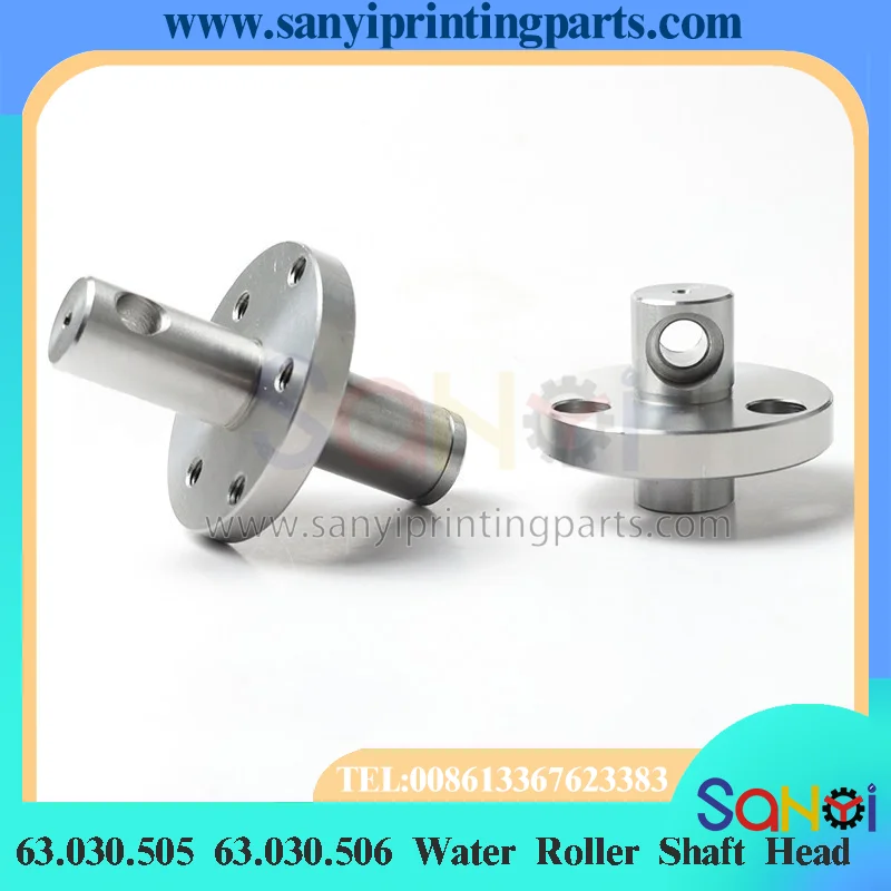SM74 PM74 Dampening System Shaft Head 63.030.505 63.030.506 Water Pan Roller Journal DS Offset Press Spare Component