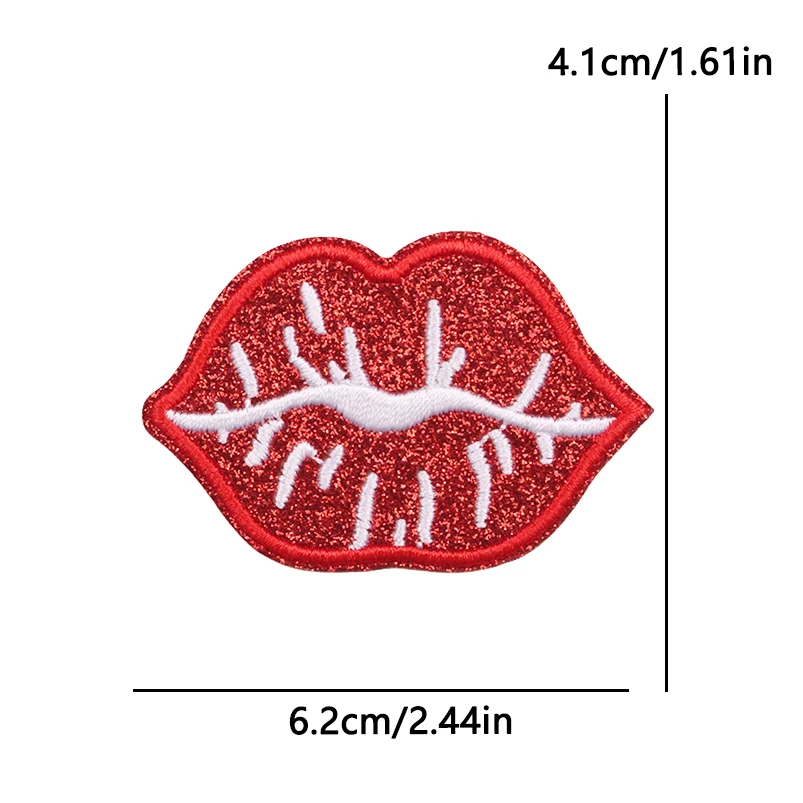 Oeteldonk Carnival Embroidery Patch Iron On Patch Lips Heart Wine Bottle Frog Design For Jeans Hat Bag Clothing DIY Decoration