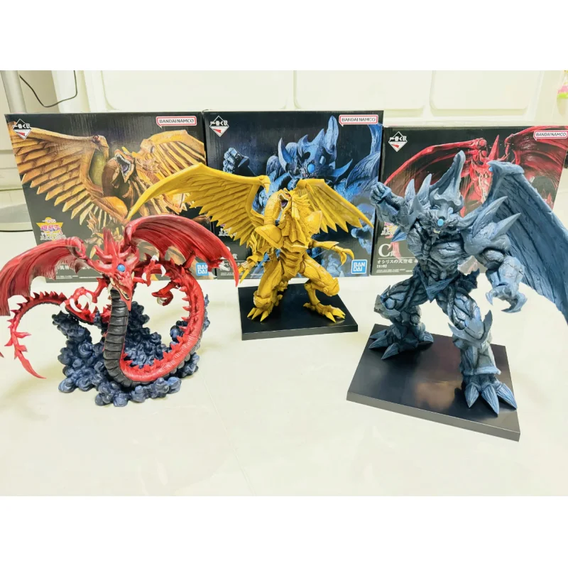 Original Bandai Yu-Gi-Oh! Egyptian God Vol.4 Slifer The Sky Dragon Obelisk The Tormentor The Winged Dragon Of Ra Anime Figure