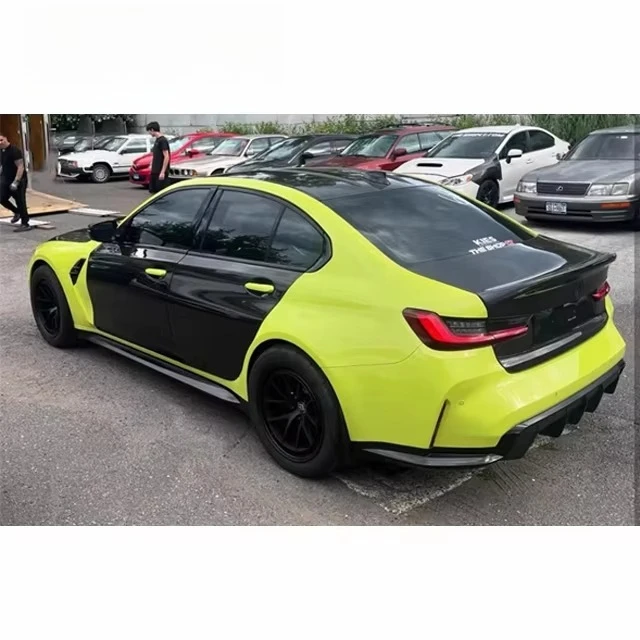 For  G80 M3 Dry Carbon Car Door Body Kit G80 Dry Carbon Fiber Replacement Door