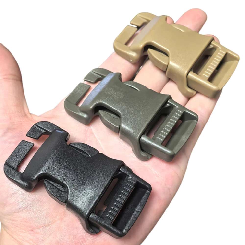 2Pcs Buckles Side Release Buckle Quick Attach Surface Mount CS Hunting Gear Airsoft Vest Modular Attachment Point