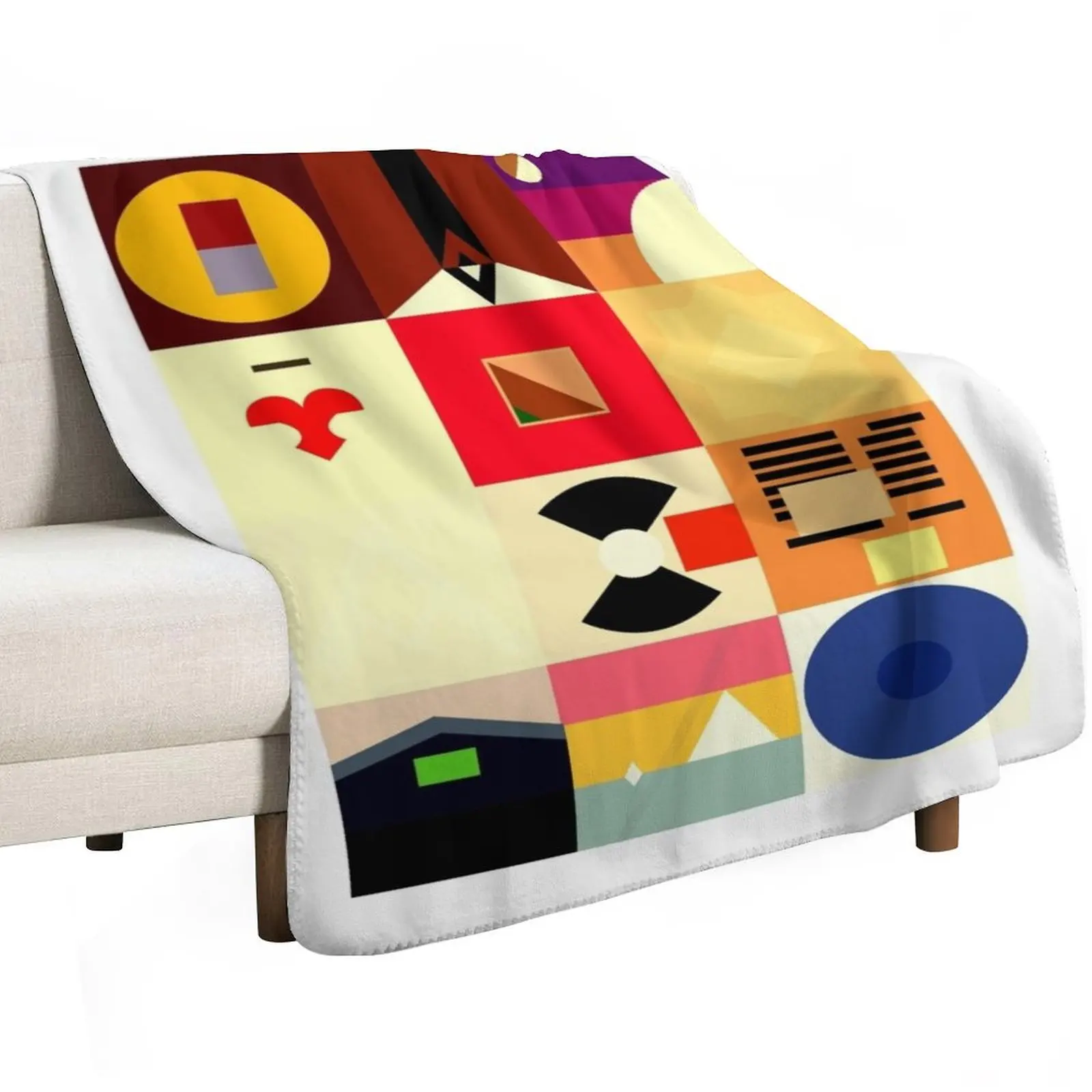 KANYE WEST DISCOGRAPHY Throw Blanket blankets ands for winter Decorative Sofas Heavy Flannels Softest Blankets