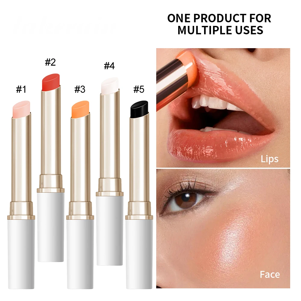 Moisturizing Hydrating Lip Cheek Stain Just Kissed PH Activated Custom Color Long Lasting Botanical Oils Makeup