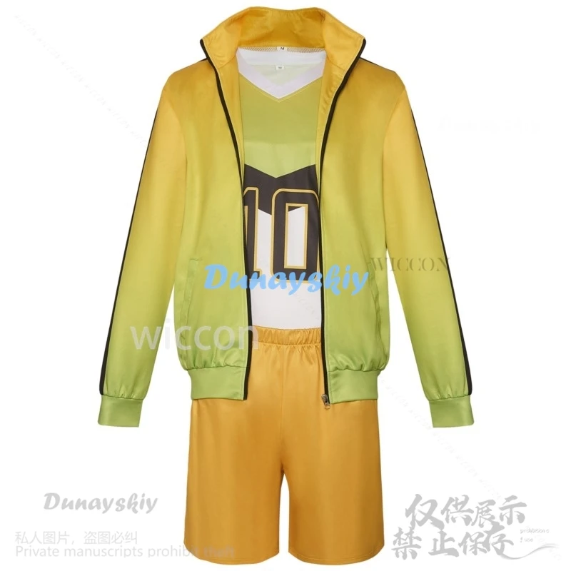 Anime Itachiyama Institute Uniform Cosplay Sakusa Kiyoomi Costume Volleyball Boy Coat T-shirt Set For Man Halloween Customized