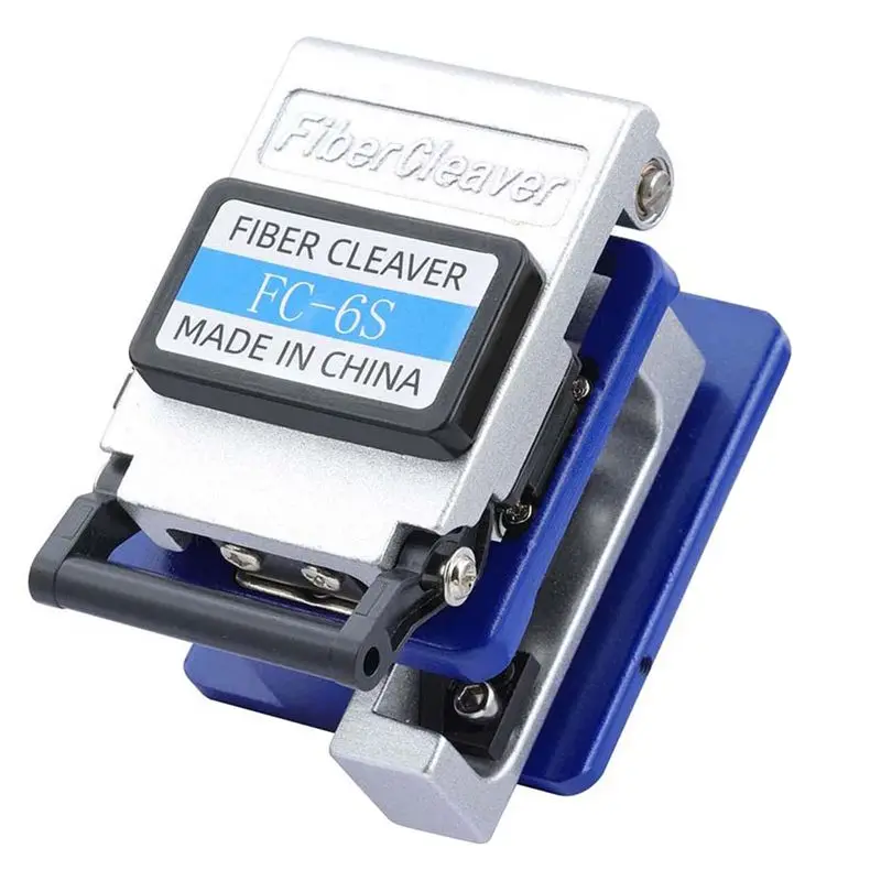|NEWAA73|FC-6S FTTH Optical Fiber Cleaver Metal High Cold Connection Cutter Tool