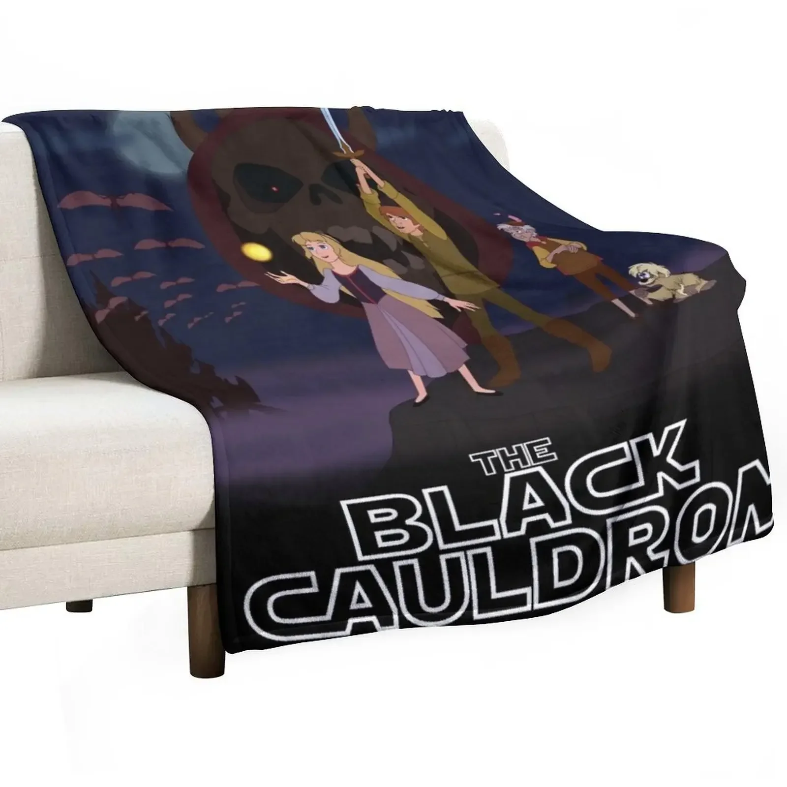 

The Black Cauldron SW Throw Blanket Large Quilt Softest Comforter Blankets