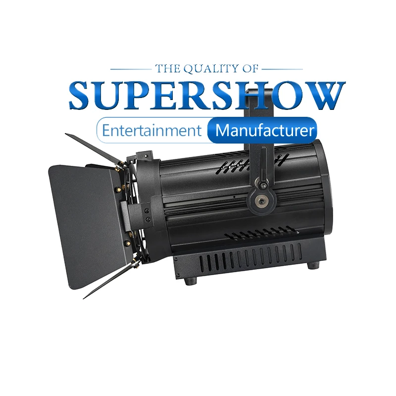 

1pcs Single color Small 100W Led Fresnel Spotlight with zoom light studio light profile light for event party stage