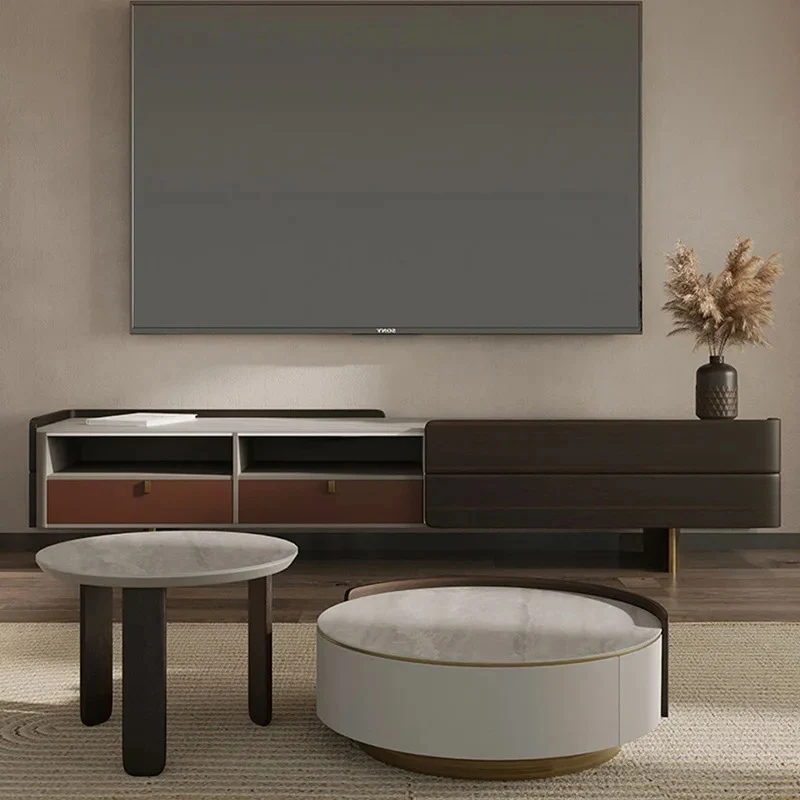 Creatieve Universele Tv Stands Organizer Opslag Hal Houten Designer Moderne Tv Tafel Woonkamer Archivadores Thuis Producten
