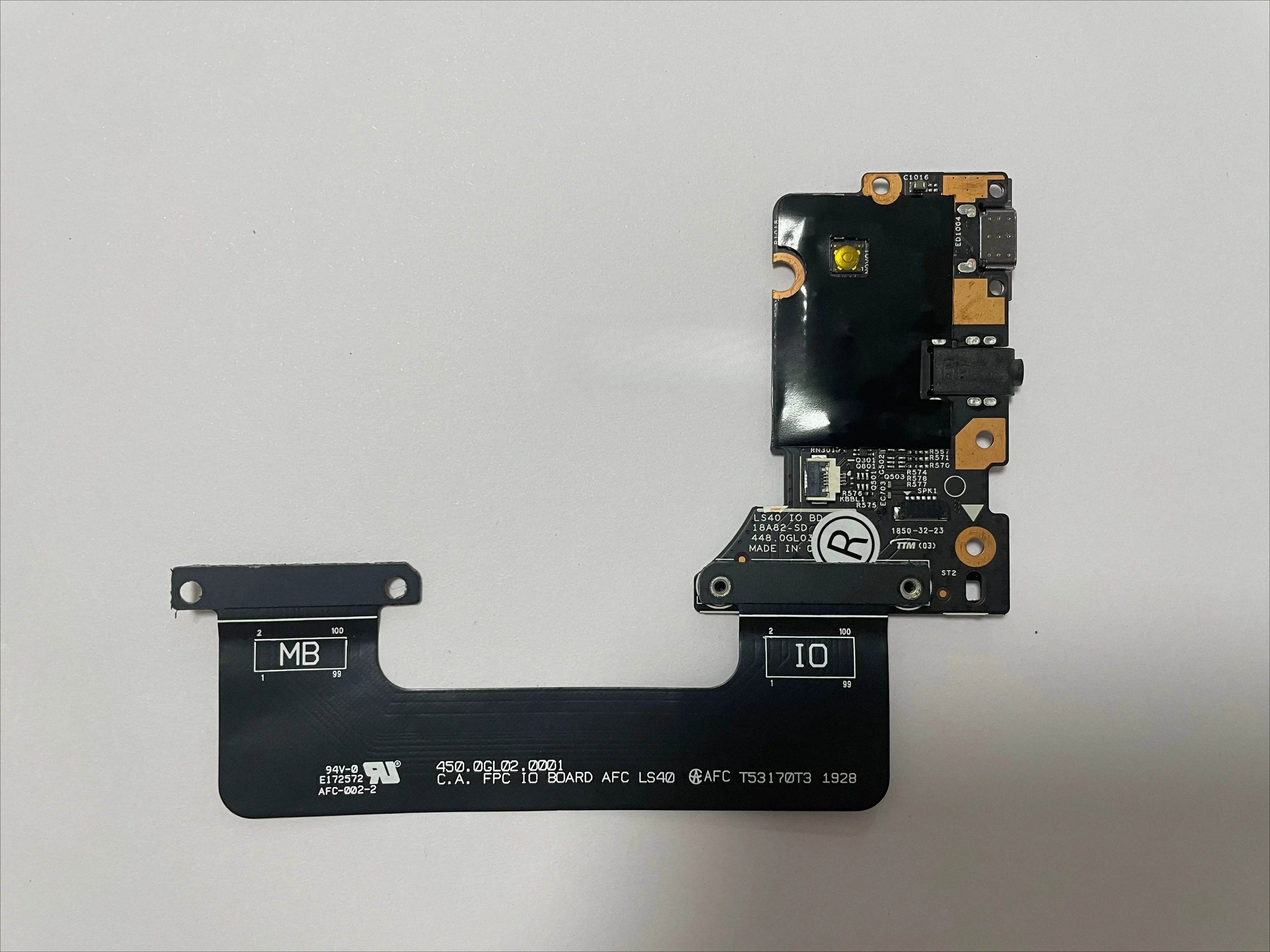 For Lenovo YOGA S940-14IWL IIL audio board USB sound card small board TYPE-C board 5C50S25012