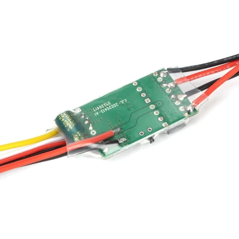 

5A Dual Way Brushed Electronic Speed Controller for 1/10 RC Car Off-Road Truck RC Boats 2-3s Lipo ESC Bidirectional 15UB