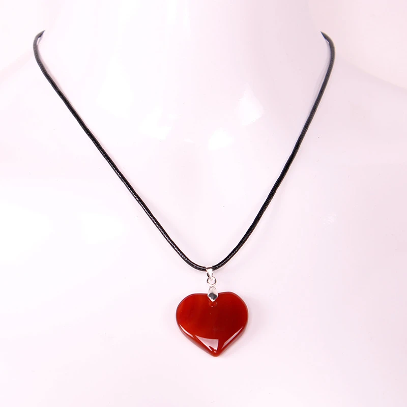 Popular Game Secondary Peripheral Accessories Chara Frisk Same Heart-shaped Necklace Cosplay Costumes DIY Props Fashion Jewelry