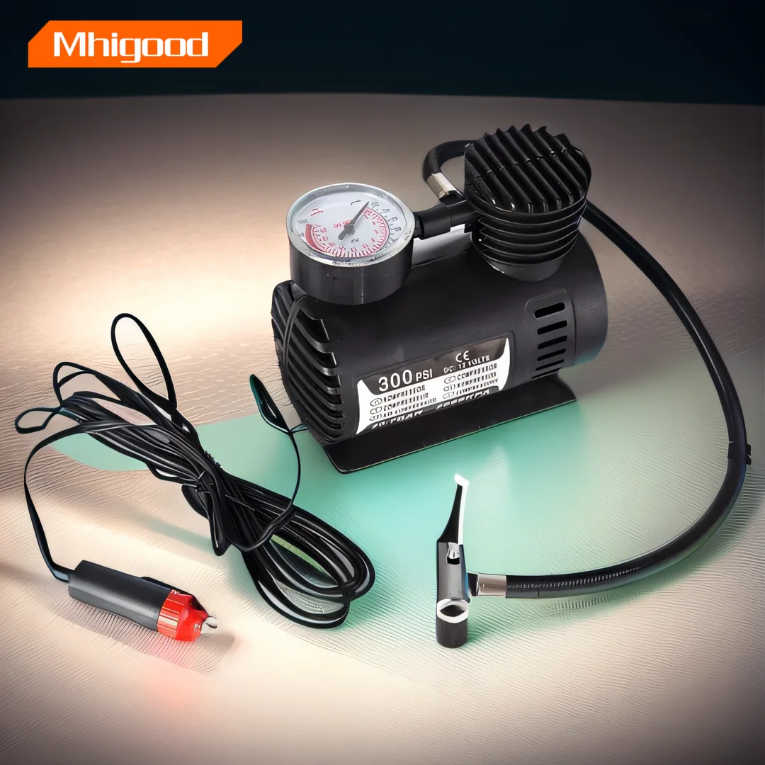 Tire Inflator Pump 12V Portable Car/Auto Electric Pump Mini Air Compressor/Tire Pump Inflator Tool For Car