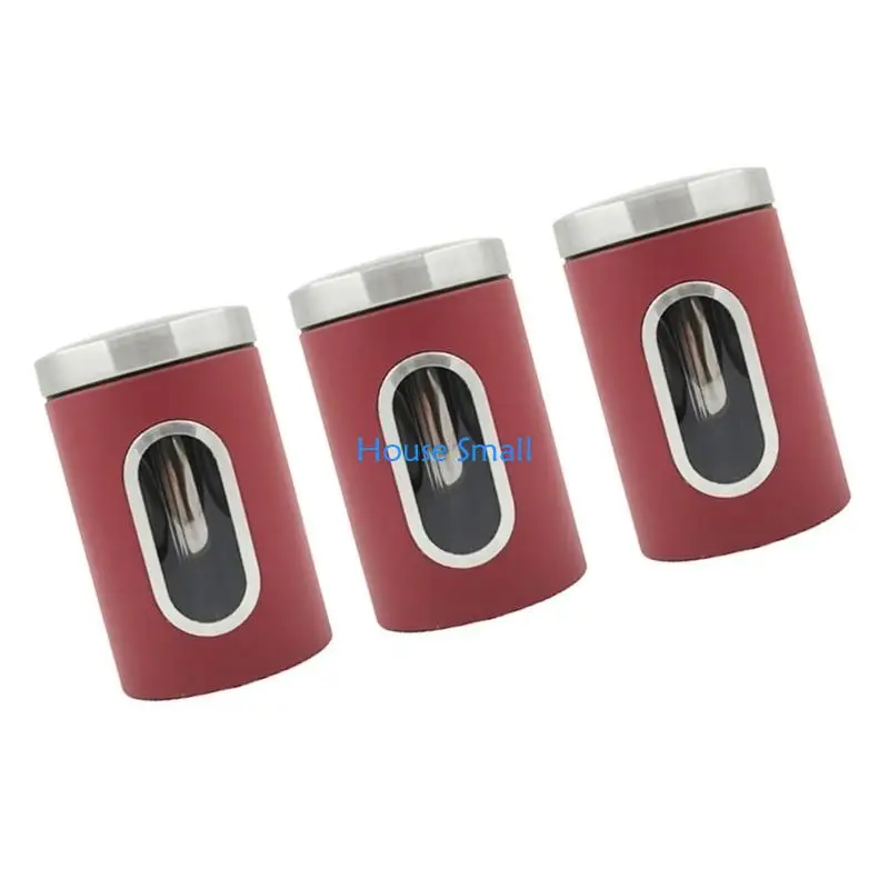 

Sturdy Stainless Steel Airtight Containers for Coffee Bean and Bags Storage 203F