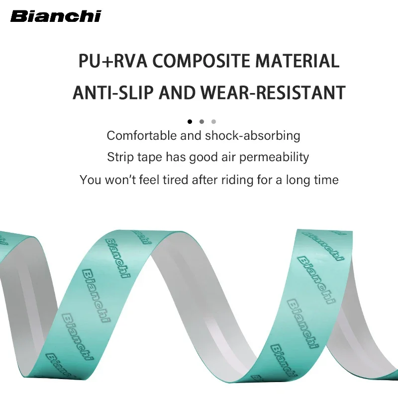 Ultralight Road Bicycle Handlebar Tape PU Non-Slip Shock Absorbing Belt 1 Pair Wear-Esistant Road Bike Tape Cycling Accessories